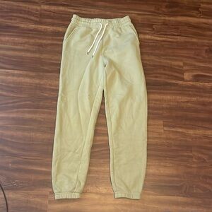 Forever 21 sage green sweatpants